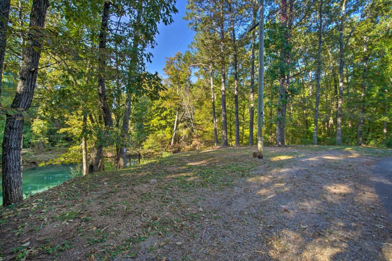 The Treehouse Cabin Creekside Home With Hot Tub! Summerville Exterior foto