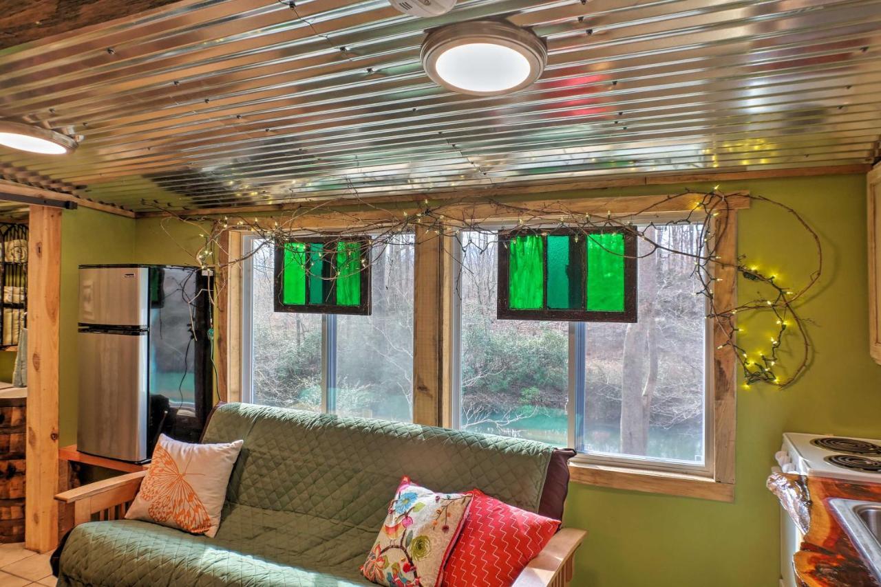 The Treehouse Cabin Creekside Home With Hot Tub! Summerville Exterior foto
